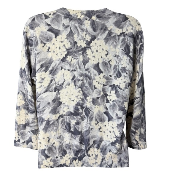 Talbots Petites Silk Blend Cardigan Mori Kei Elvin Enchanted Forest Fairy Size M - Picture 5 of 9